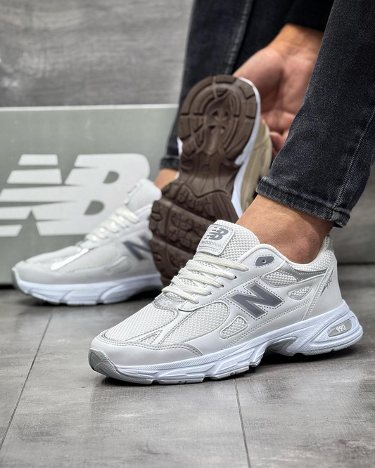 Adidasi NB-990 Alb Gri