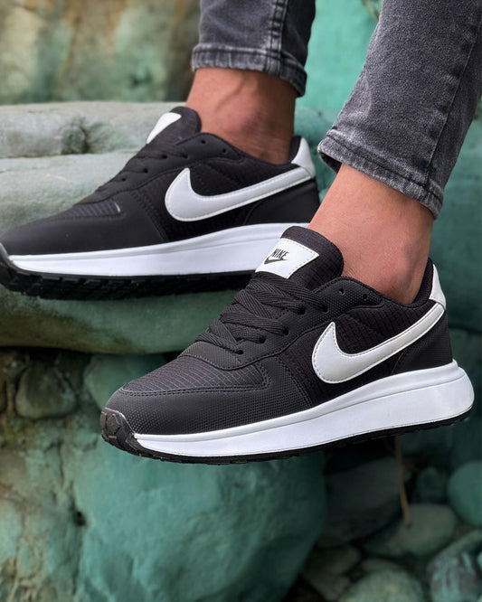 Adidași A-05 Negru Alb